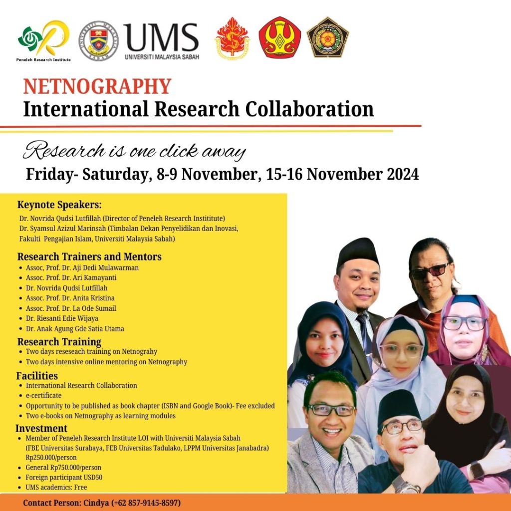 International Research Collaboration (Indonesia-India-Malaysia)