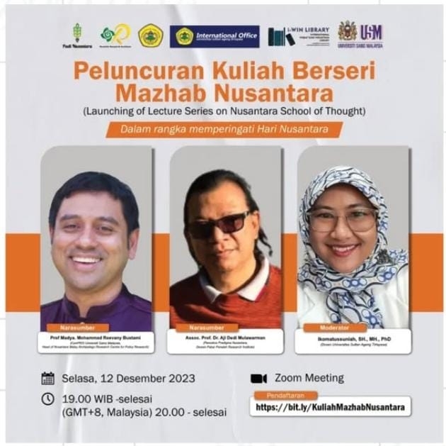 Launching the Nusantara School of Thought Lecture&nbsp;Series