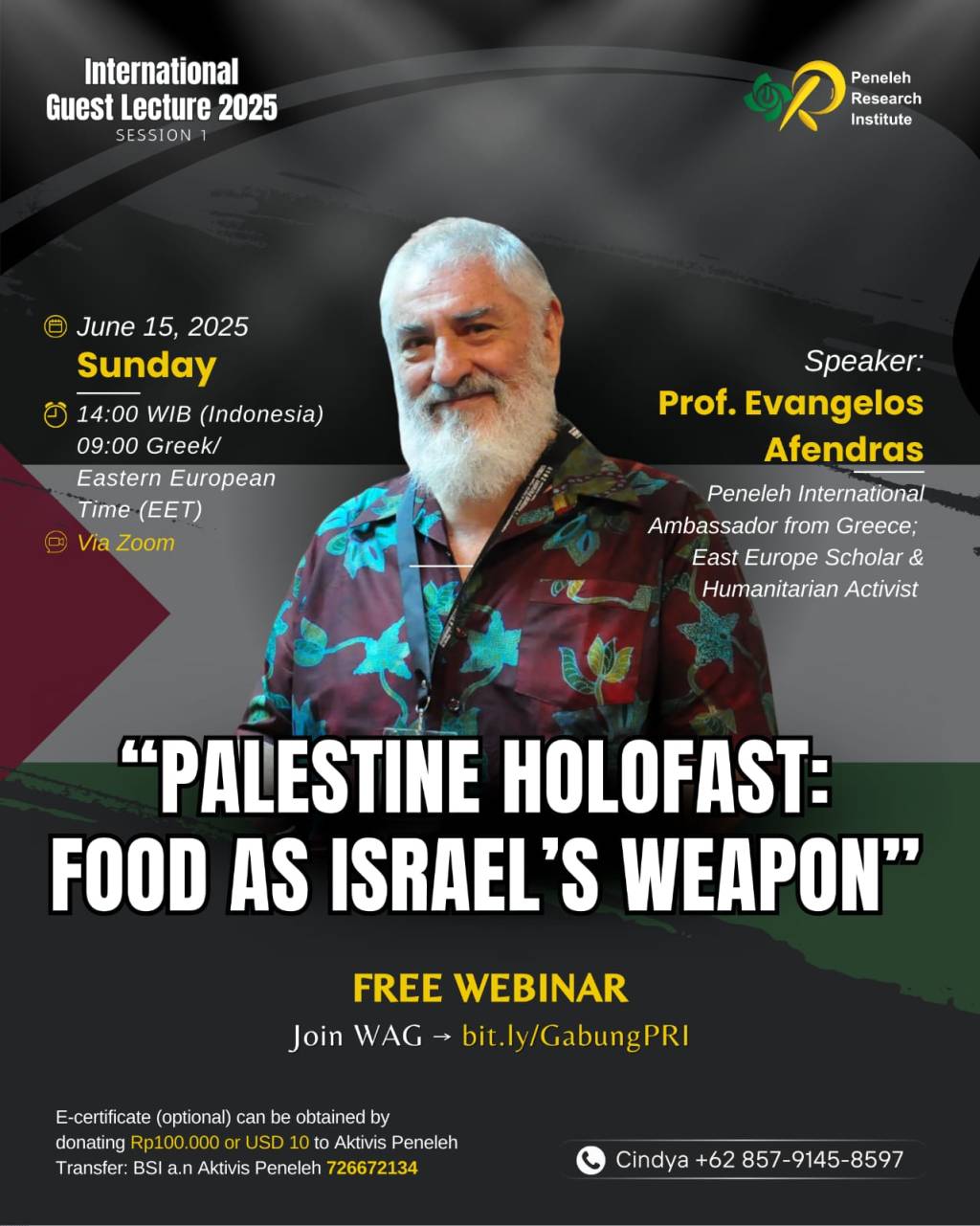 Palestine Holofast : Food as Israel’s&nbsp;Weapon