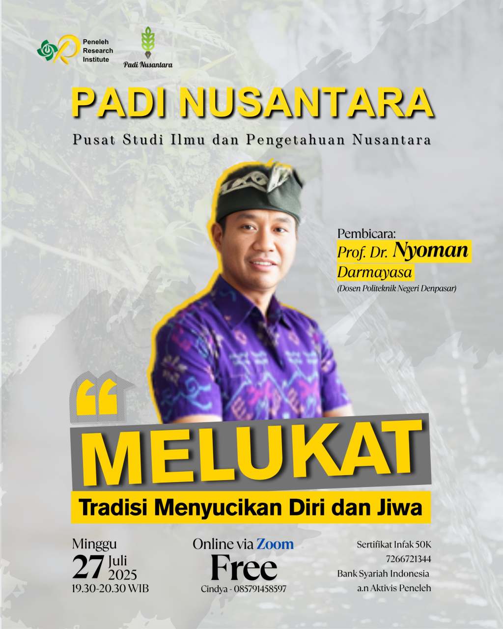 PADI NUSANTARA – Center for Indigenous Science and Knowledge&nbsp;presents: