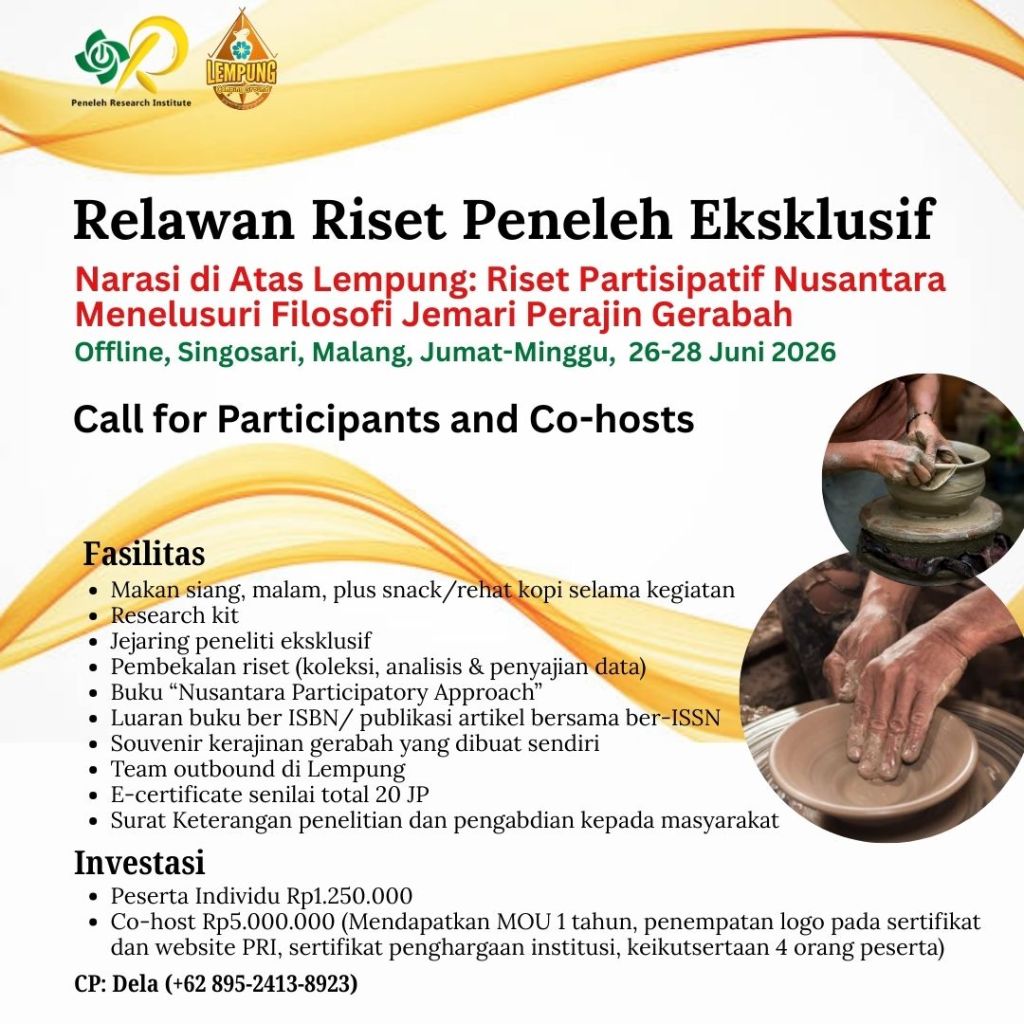 COMING SOON: Narrative On Lempung – Participatory Research with a Nusantara&nbsp;Approach